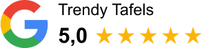 Trendy Tafels Google Review Footer